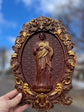 Sacred Heart of Jesus Statuary Wooden Sculpture