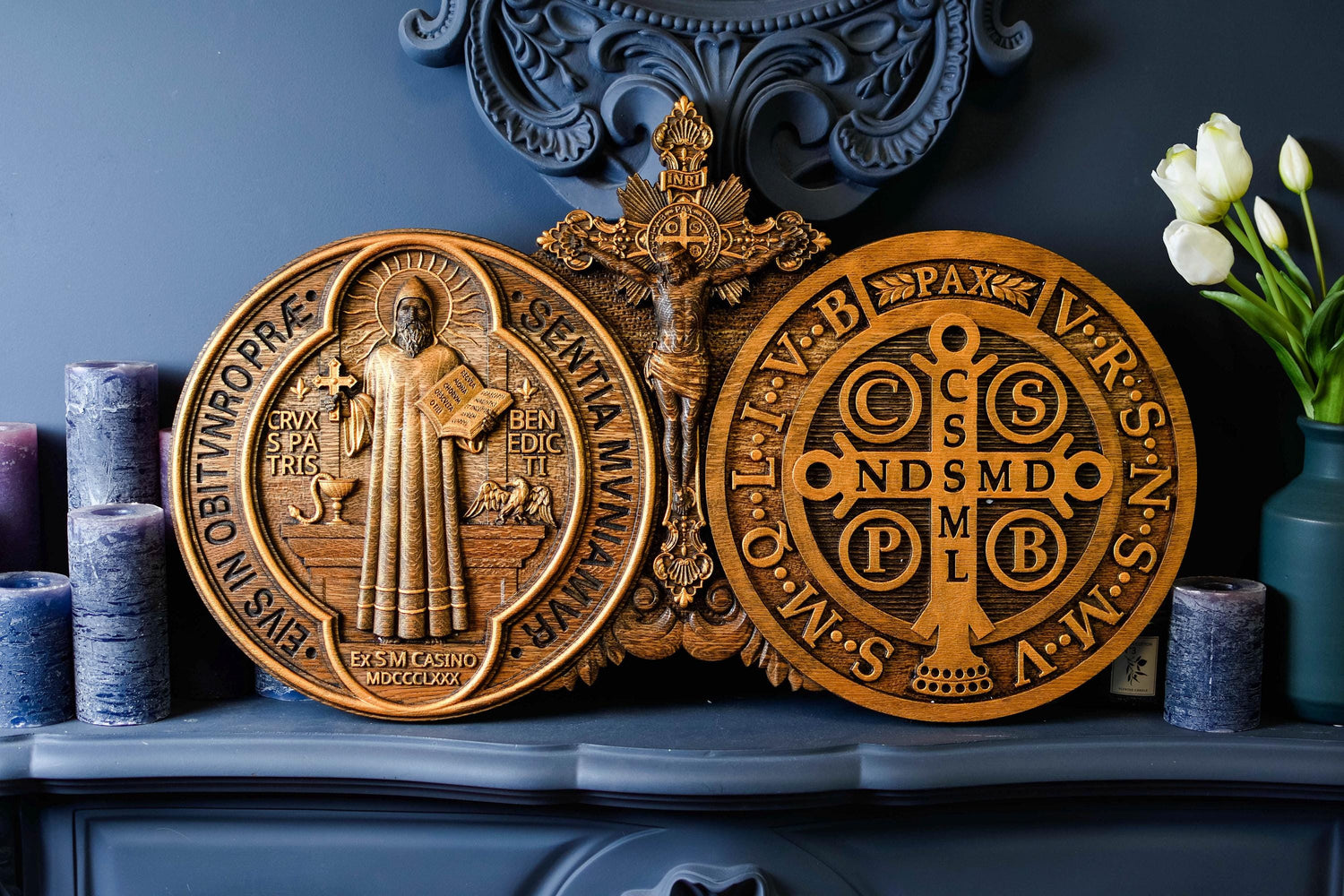 Medal Crucifix of St Benedict