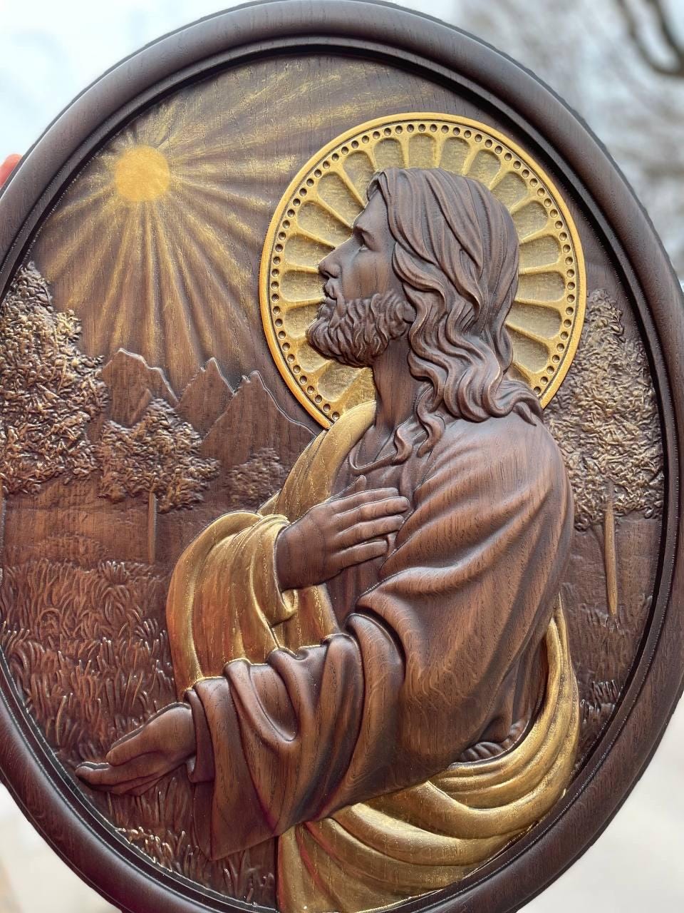 Jesus prayed in the Garden of Gethsemane