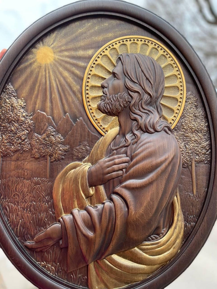 Jesus prayed in the Garden of Gethsemane