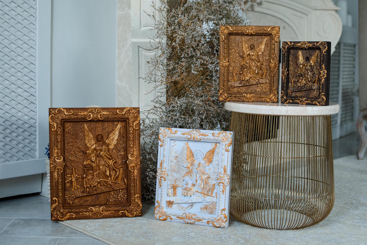 Angel with Kids on Bridge