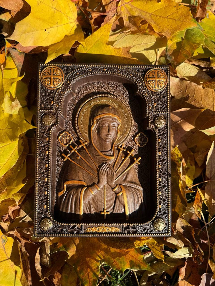 Virgin Mary of Seven Sorrows artwork