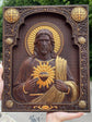 Sacred Heart of Jesus Wooden icon