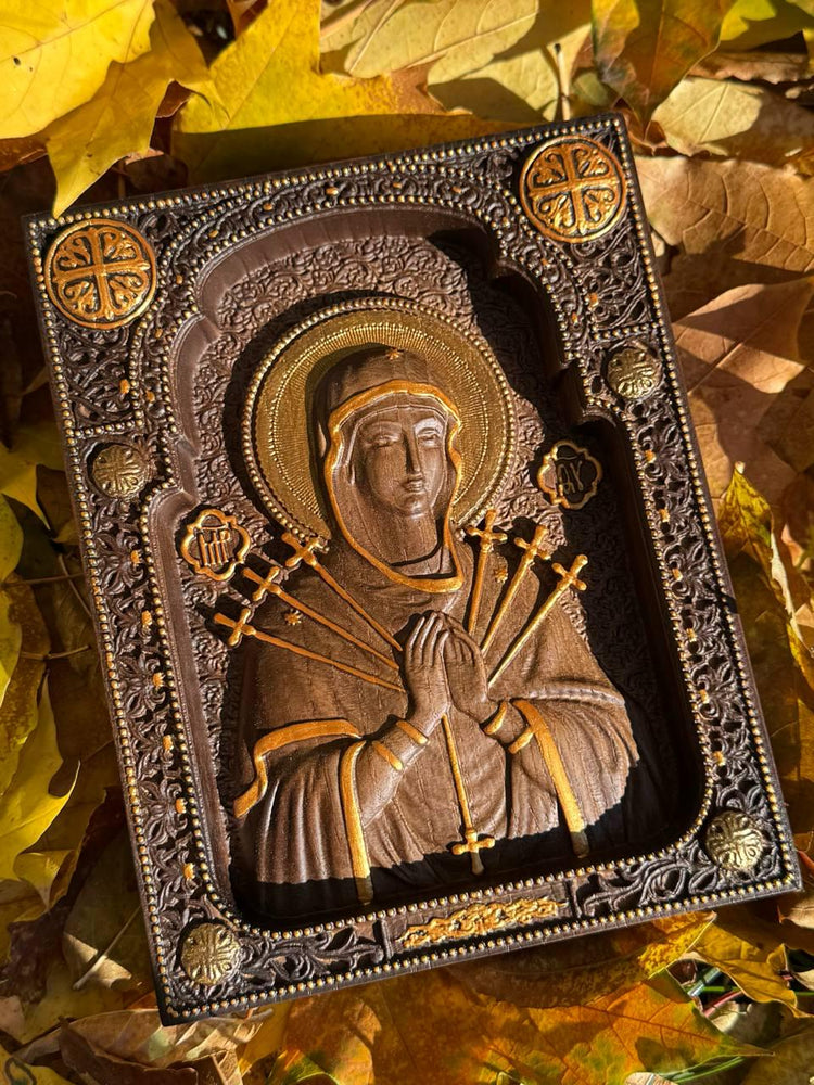 Virgin Mary of Seven Sorrows artwork