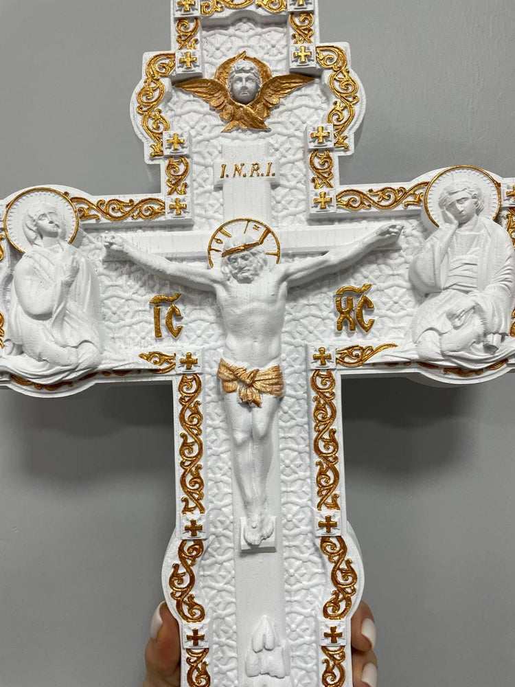 Wall Wooden Carved Jesus Crucifix