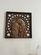 Holy Family Wooden Statue