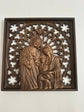 Holy Family Wooden Statue