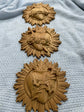 A Set of Three Sacred Hearts of the Holy Family