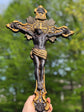 Wall Wooden Carved Jesus Crucifix