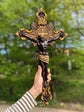Wall Wooden Carved Jesus Crucifix