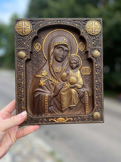 Blessed Virgin Mary The Unfading Flower Classic - Kozak Work Shop