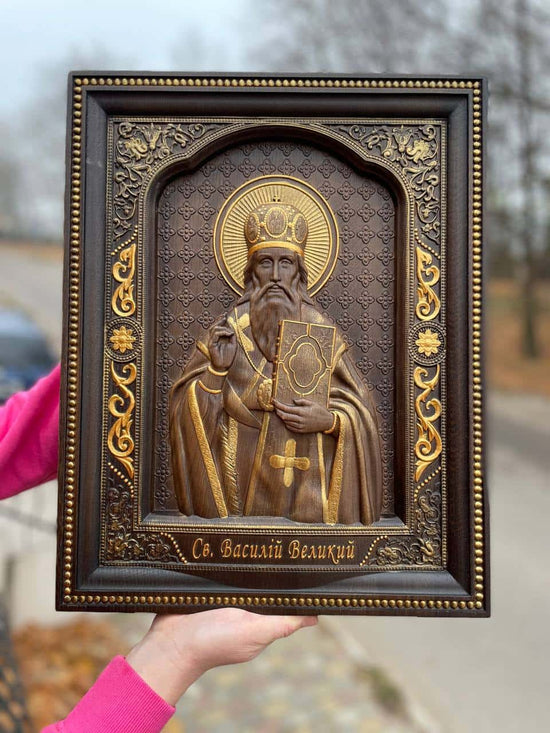 Saint Basil the Great - Kozak Work Shop