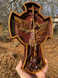 Archangel Michael wooden 3D sculpture