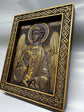 Gurdian Angel Wooden 3D carved icon