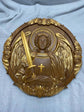 Archangel Michael Wooden Carved Wall Decor