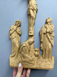 Wall Wooden Carved  Golgotha on the stand