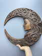 Crescent Moon with Woman Face - Kozak Work Shop