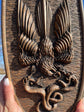 Ukrainian army symbol PVC Shield Eagle Trident