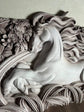 White Horse Wooden Carved Plaque