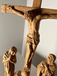 Wall Wooden Carved  Golgotha on the stand - Kozak Work Shop