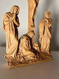 Wall Wooden Carved  Golgotha on the stand - Kozak Work Shop