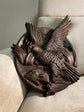 Hawk Wooden Carved Plaque