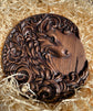 Fox Wooden Carved Sculpture