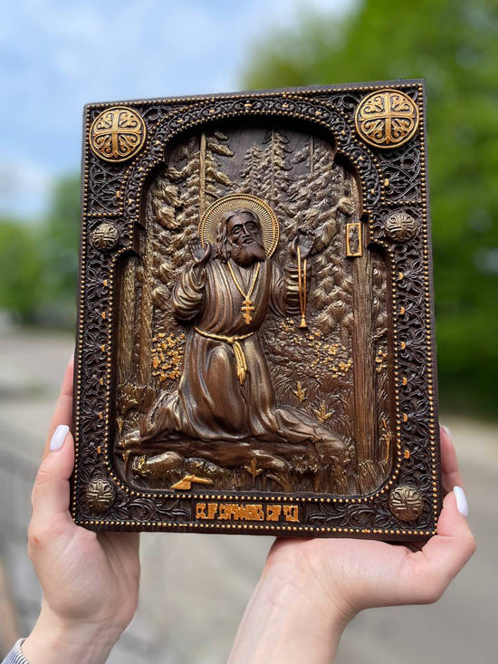 Saint Seraphim of Sarov - Kozak Work Shop