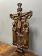 Hand-Painted Christian Wall Art Golgotha icon