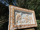 Holy Familly Wooden Carved Plaque Long - Kozak Work Shop