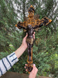 Wall Wooden Carved Jesus Crucifix