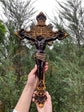 Wall Wooden Carved Jesus Crucifix
