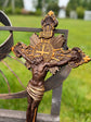 Wall Wooden Carved Jesus Crucifix
