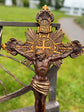 Wall Wooden Carved Jesus Crucifix
