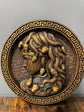 Medusa head Trinacria medallion