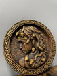 Medusa head Trinacria medallion