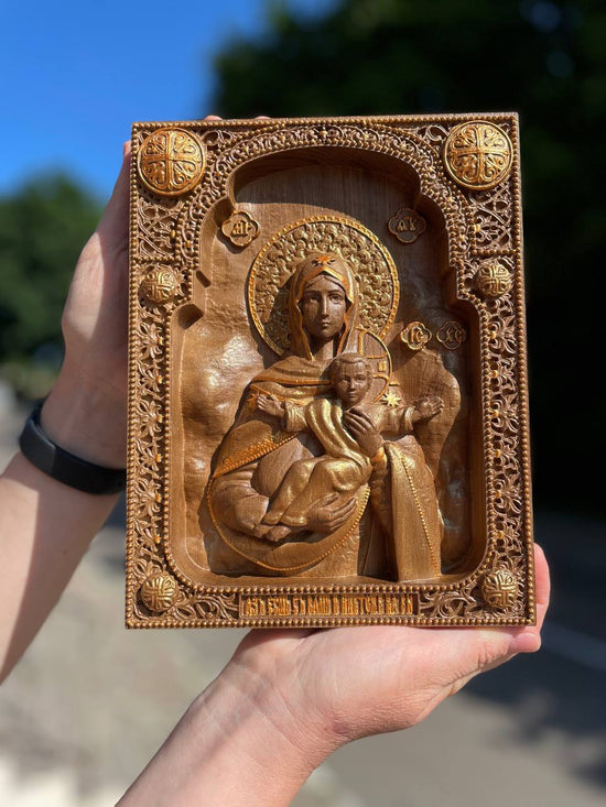 Leushino Icon of the Mother of God - Kozak Work Shop