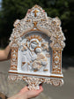 Our Lady of Perpetual Help Wooden Icon Baroque - Kozak Work Shop