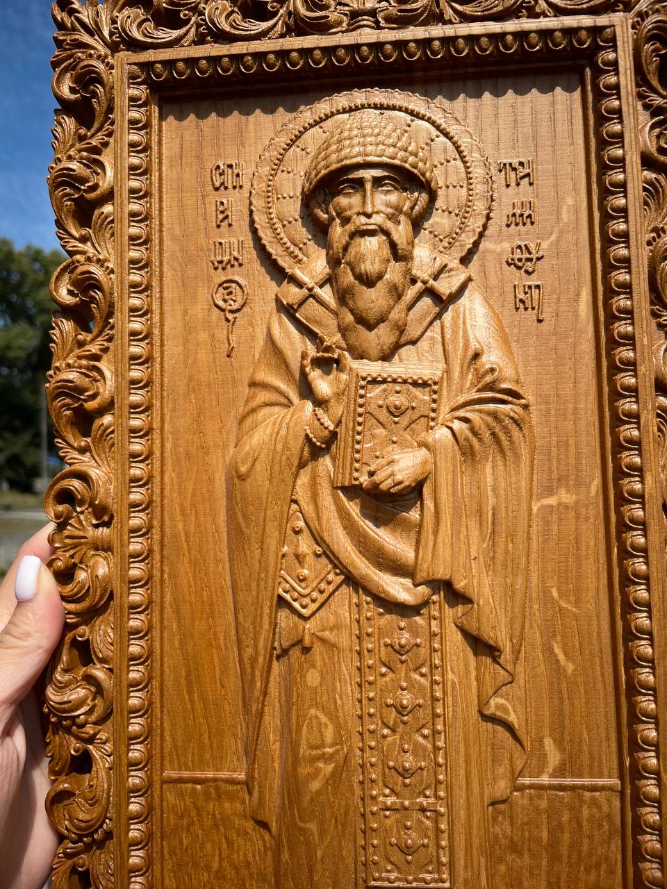 Saint Spyridon Standing - Kozak Work Shop
