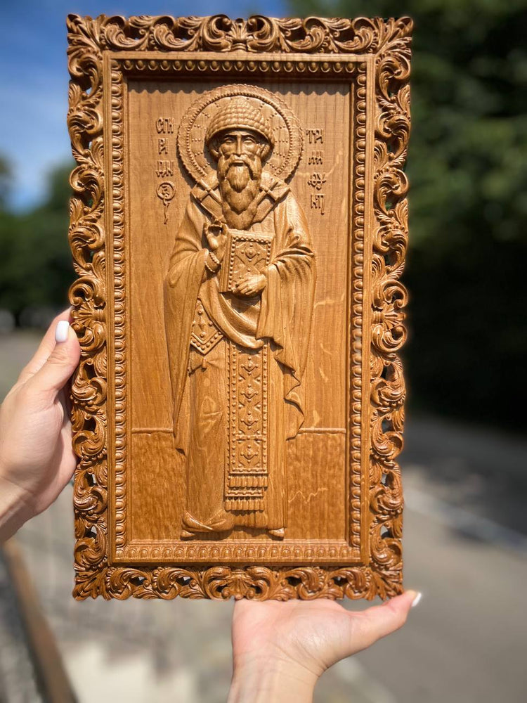 Saint Spyridon Standing - Kozak Work Shop
