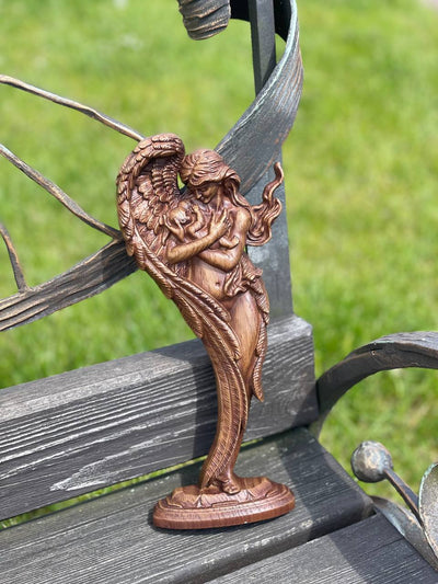 Angel with Baby Statue