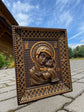 Virgin Mary Image Gothic frame