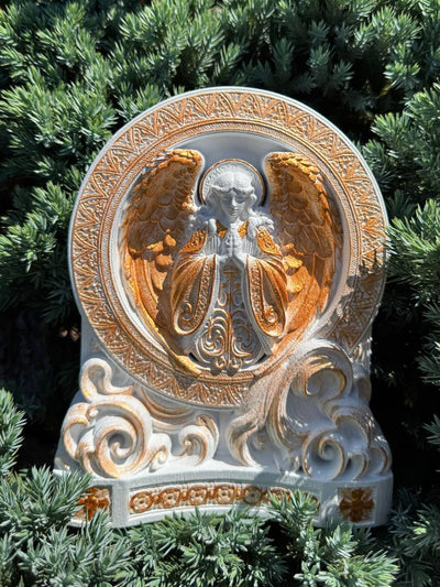 Guardian Angel Wood Figurine - Kozak Work Shop
