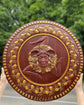 Wooden Carved Sicilian Trinacria Celtic sign