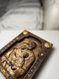 Holy Familly Wooden Carved Byzantine Image