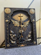 Archangel Michael with the Wings Wooden 3D carved icon - Kozak Work Shop