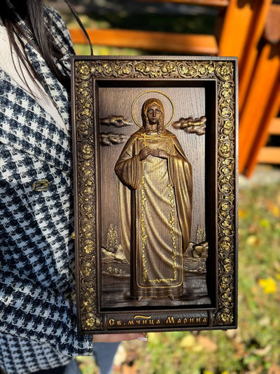 Saint Marina christian art - Kozak Work Shop