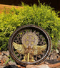 St. Benedict Medal Wood Wall Art with Angel Warrior