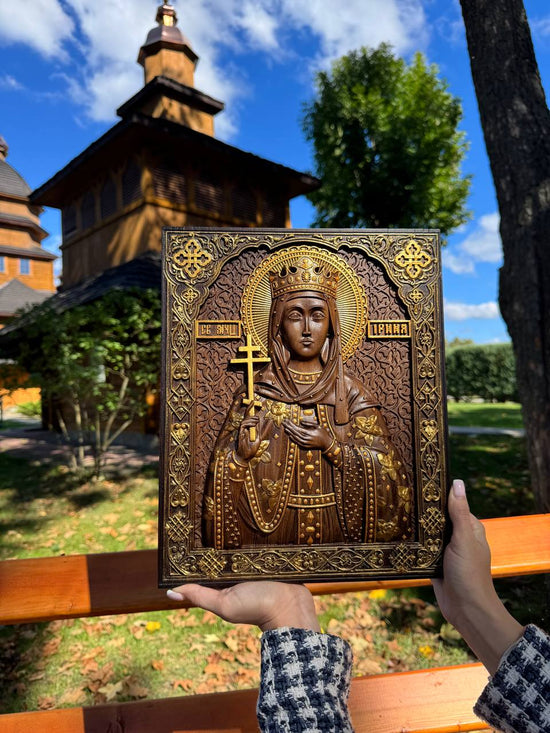 Saint Irene Wood Classic Frame