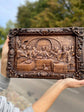 The Last Supper religious carved icon - Kozak Work Shop
